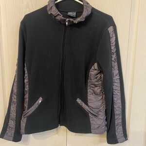Stylish Black and Gray Women's  Jacket
